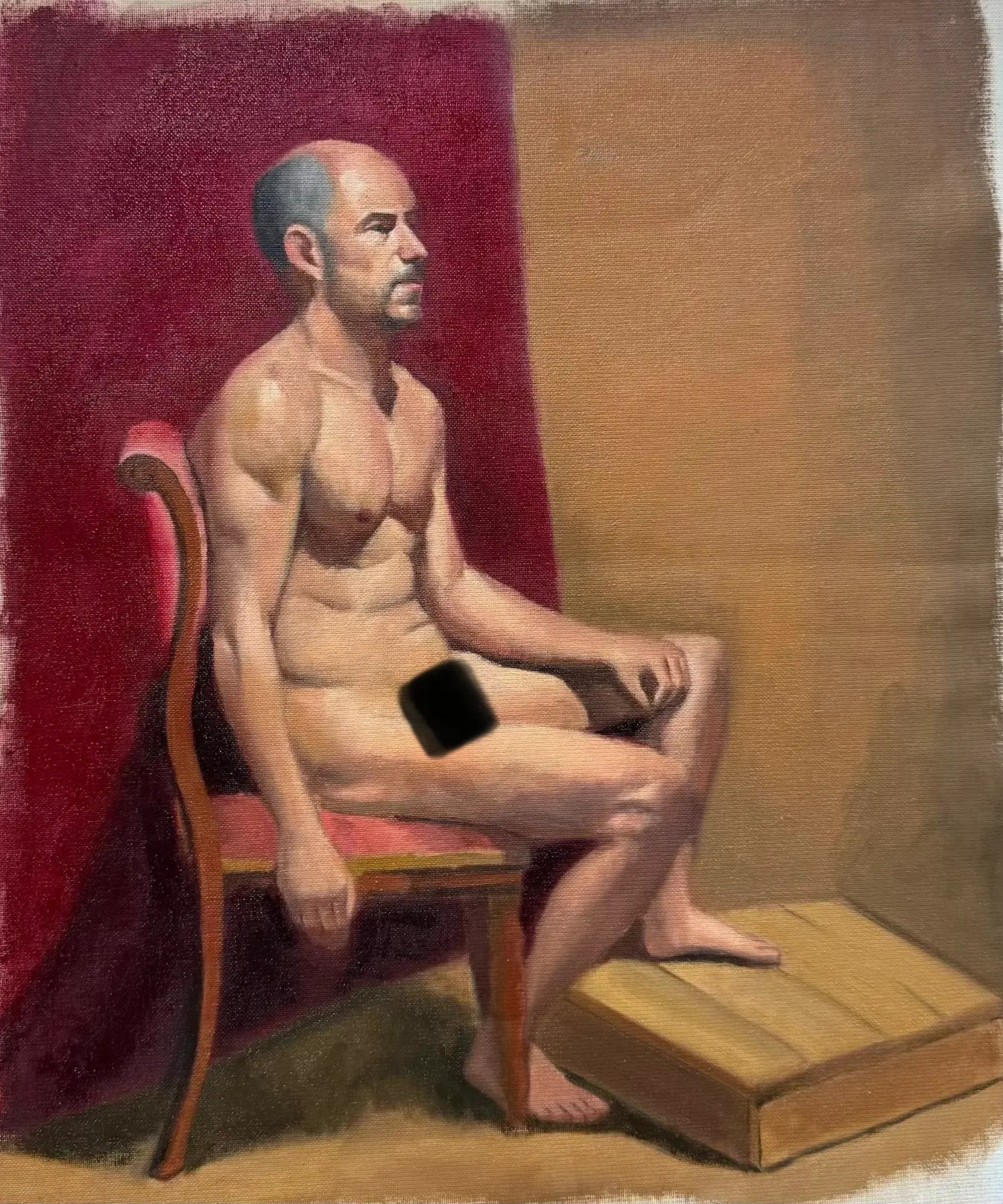 Kane (Study) — Charcoal